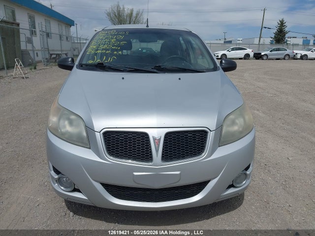 12619421 :رقم المزاد ، 3G2TB6DE7AL109225 vin ، 2010 Pontiac G3 Wave مزاد بيع