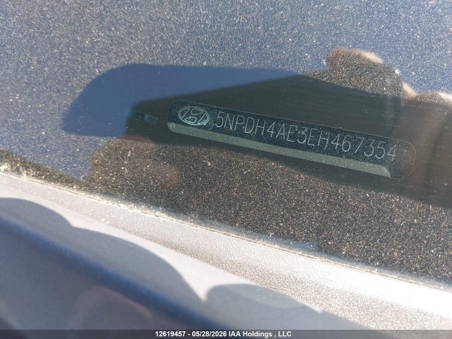 12619457 :رقم المزاد ، 5NPDH4AE3EH467354 vin ، 2014 Hyundai Elantra Gls مزاد بيع