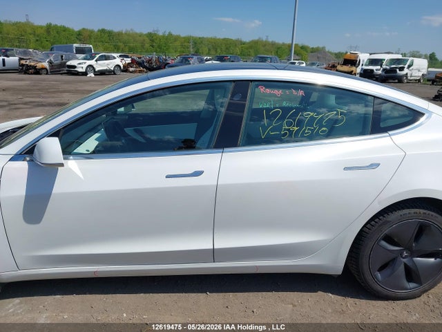 2020 Tesla Model 3 მანქანა იყიდება აუქციონზე, vin: 5YJ3E1EA0LF591510, აუქციონის ნომერი: 12619475