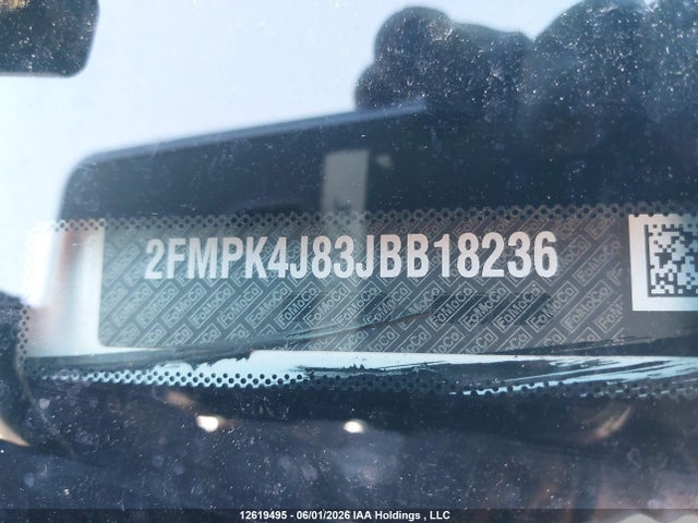 2018 Ford Edge მანქანა იყიდება აუქციონზე, vin: 2FMPK4J83JBB18236, აუქციონის ნომერი: 12619495