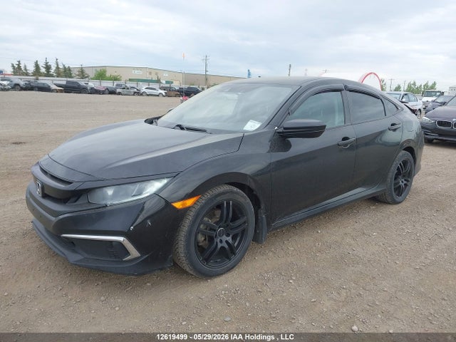 2019 Honda Civic Lx მანქანა იყიდება აუქციონზე, vin: 2HGFC2F55KH003153, აუქციონის ნომერი: 12619499