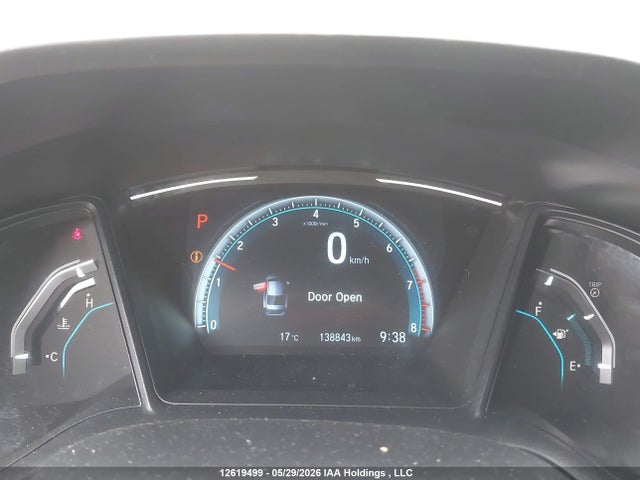2019 Honda Civic Lx მანქანა იყიდება აუქციონზე, vin: 2HGFC2F55KH003153, აუქციონის ნომერი: 12619499