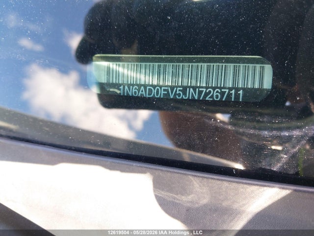 Aukcja sprzedaży 2018 Nissan Frontier, vin: 1N6AD0FV5JN726711, numer aukcji: 12619504