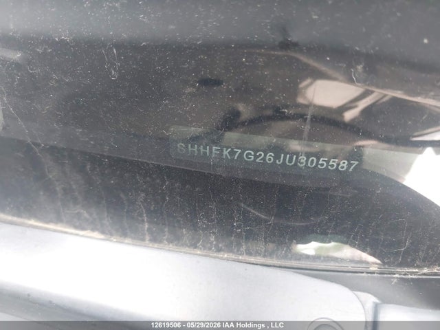 Продаж на аукціоні авто 2018 Honda Civic Lx, vin: SHHFK7G26JU305587, номер лоту: 12619506