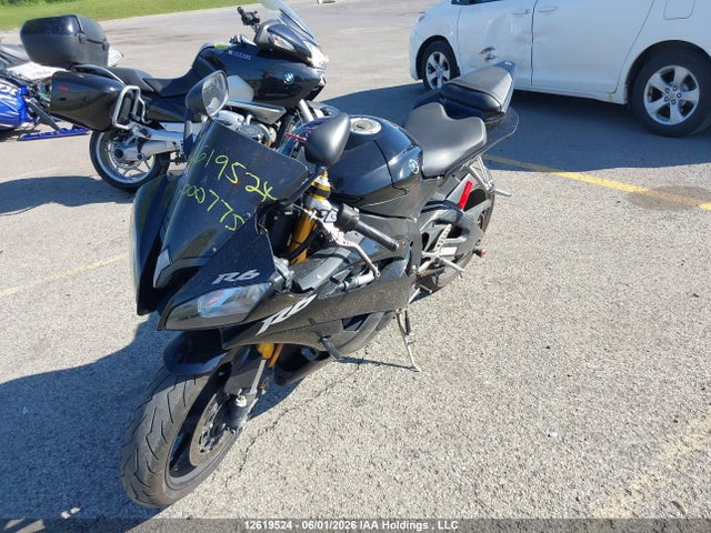 12619524 :رقم المزاد ، JYARJ16N48A000775 vin ، 2008 Yamaha Yzfr6 مزاد بيع