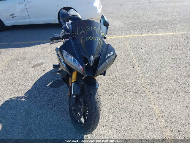 12619524 :رقم المزاد ، JYARJ16N48A000775 vin ، 2008 Yamaha Yzfr6 مزاد بيع