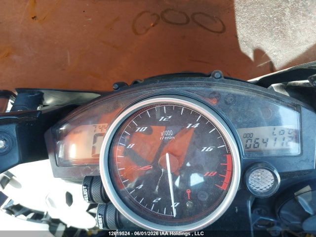 12619524 :رقم المزاد ، JYARJ16N48A000775 vin ، 2008 Yamaha Yzfr6 مزاد بيع