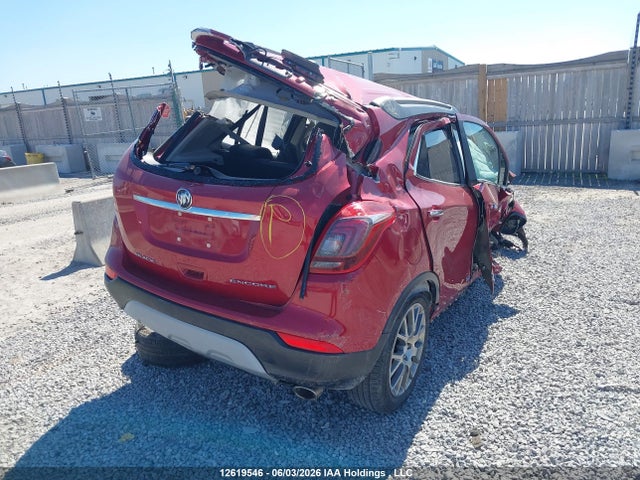 Продаж на аукціоні авто 2017 Buick Encore Sport Touring, vin: KL4CJ1SMXHB040130, номер лоту: 12619546