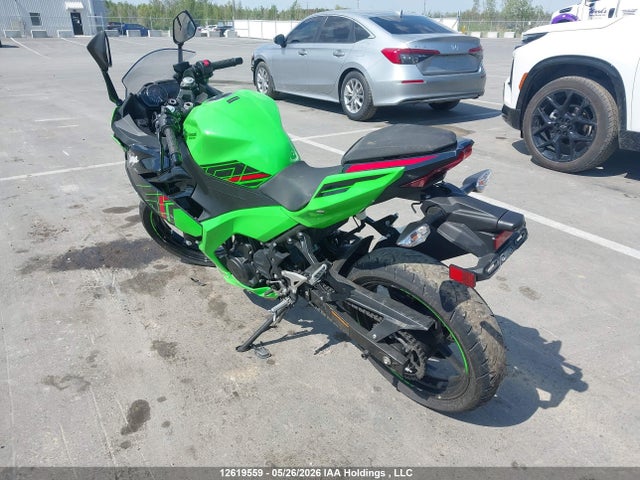 12619559 :رقم المزاد ، JKAEXKG12PDAP4418 vin ، 2023 Kawasaki Ex400 مزاد بيع