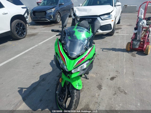 12619559 :رقم المزاد ، JKAEXKG12PDAP4418 vin ، 2023 Kawasaki Ex400 مزاد بيع
