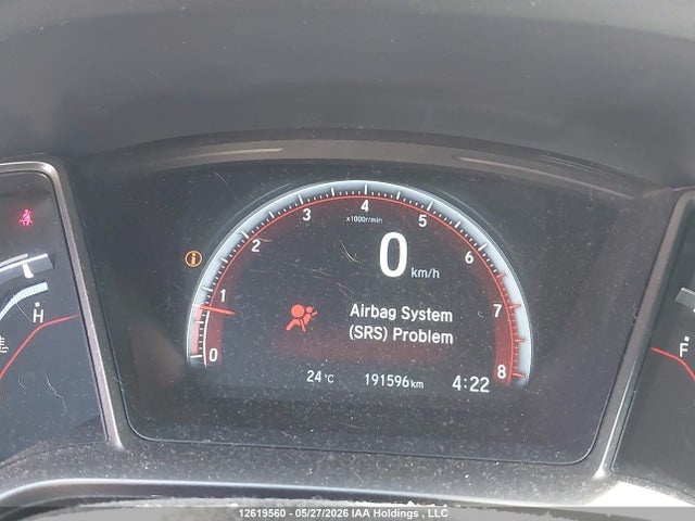 12619560 :رقم المزاد ، 2HGFC1E52HH200740 vin ، 2017 Honda Civic Sedan مزاد بيع