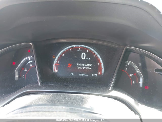 12619560 :رقم المزاد ، 2HGFC1E52HH200740 vin ، 2017 Honda Civic Sedan مزاد بيع