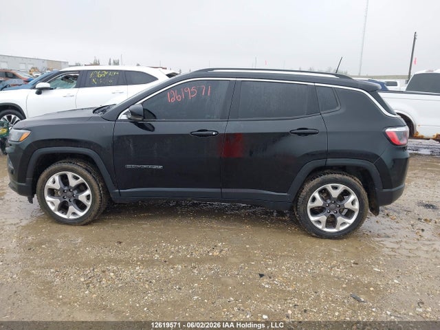 12619571 :رقم المزاد ، 3C4NJDCB7NT114434 vin ، 2022 Jeep Compass Limited مزاد بيع