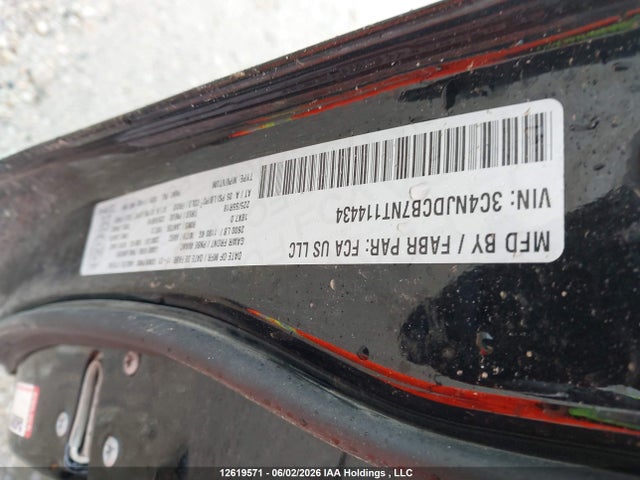 12619571 :رقم المزاد ، 3C4NJDCB7NT114434 vin ، 2022 Jeep Compass Limited مزاد بيع