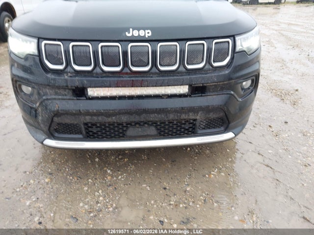 12619571 :رقم المزاد ، 3C4NJDCB7NT114434 vin ، 2022 Jeep Compass Limited مزاد بيع