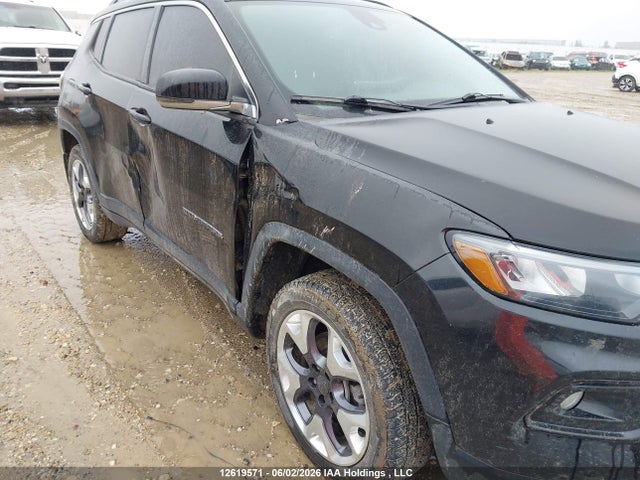 12619571 :رقم المزاد ، 3C4NJDCB7NT114434 vin ، 2022 Jeep Compass Limited مزاد بيع