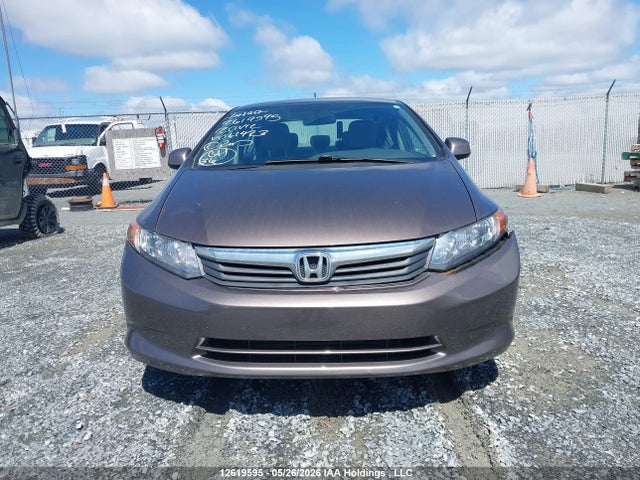 12619595 :رقم المزاد ، 2HGFB2F47CH061423 vin ، 2012 Honda Civic Lx مزاد بيع