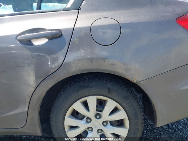 12619595 :رقم المزاد ، 2HGFB2F47CH061423 vin ، 2012 Honda Civic Lx مزاد بيع
