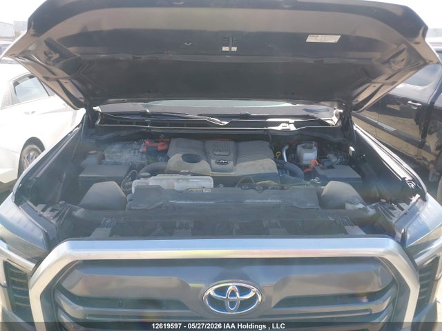 12619597 :رقم المزاد ، 5TFJC5DB8PX034953 vin ، 2023 Toyota Tundra Hybrid Limited مزاد بيع