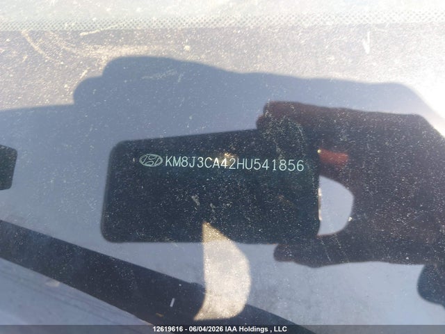 12619616 :رقم المزاد ، KM8J3CA42HU541856 vin ، 2017 Hyundai Tucson Luxury مزاد بيع