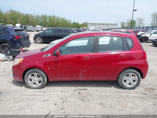 Продажа на аукционе авто 2009 Chevrolet Aveo Lt, vin: KL1TD66E29B372469, номер лота: 12618040