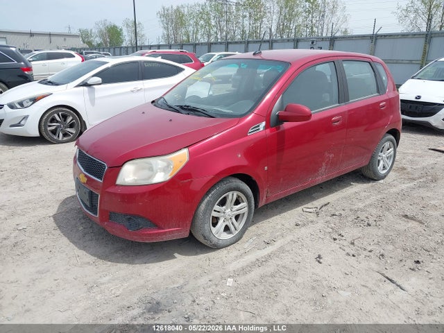 Продажа на аукционе авто 2009 Chevrolet Aveo Lt, vin: KL1TD66E29B372469, номер лота: 12618040
