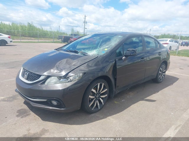 12619630 :رقم المزاد ، 2HGFB2F74DH033803 vin ، 2013 Honda Civic Touring مزاد بيع