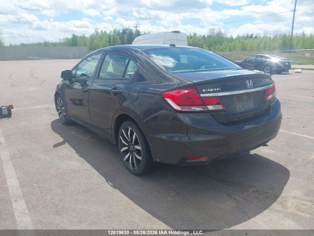 12619630 :رقم المزاد ، 2HGFB2F74DH033803 vin ، 2013 Honda Civic Touring مزاد بيع