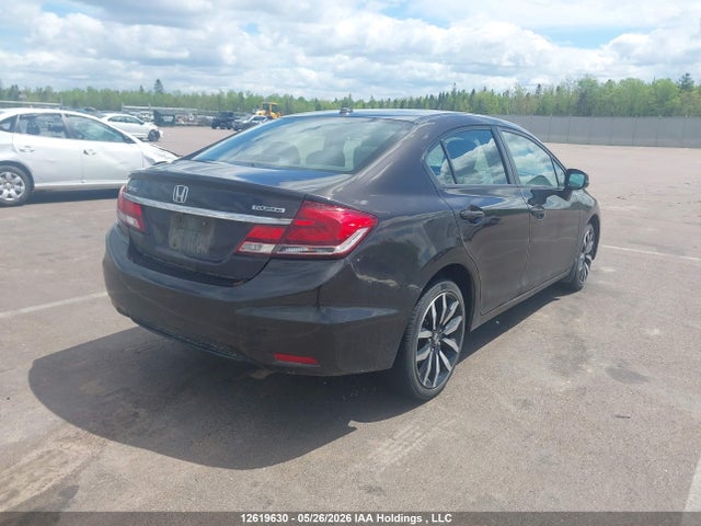 12619630 :رقم المزاد ، 2HGFB2F74DH033803 vin ، 2013 Honda Civic Touring مزاد بيع