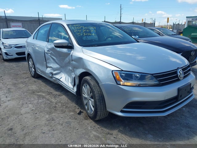 12619639 :رقم المزاد ، 3VW2K7AJ3FM247471 vin ، 2015 Volkswagen Jetta 2.0l Trendline/2.0l Trendline+ مزاد بيع