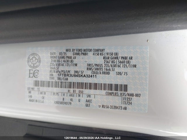 1FTBR3U84SKA32411 Ford Transit-250 Cargo