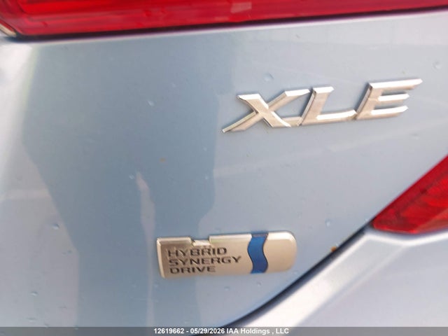 2012 Toyota Camry Hybrid Xle მანქანა იყიდება აუქციონზე, vin: 4T1BD1FKXCU002939, აუქციონის ნომერი: 12619662