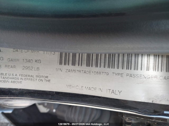 Maserati Ghibli S Q4 2014 ZAM57RTA0E1088779 Image 9
