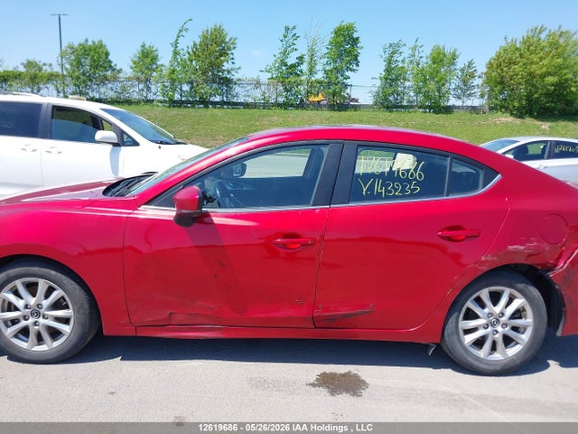 12619686 :رقم المزاد ، JM1BN1V70H1143235 vin ، 2017 Mazda 3 Touring مزاد بيع