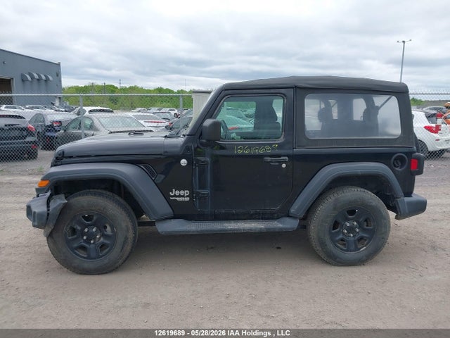 Aukcja sprzedaży 2018 Jeep Wrangler Sport, vin: 1C4GJXAN1JW212399, numer aukcji: 12619689