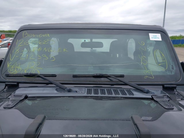 Aukcja sprzedaży 2018 Jeep Wrangler Sport, vin: 1C4GJXAN1JW212399, numer aukcji: 12619689