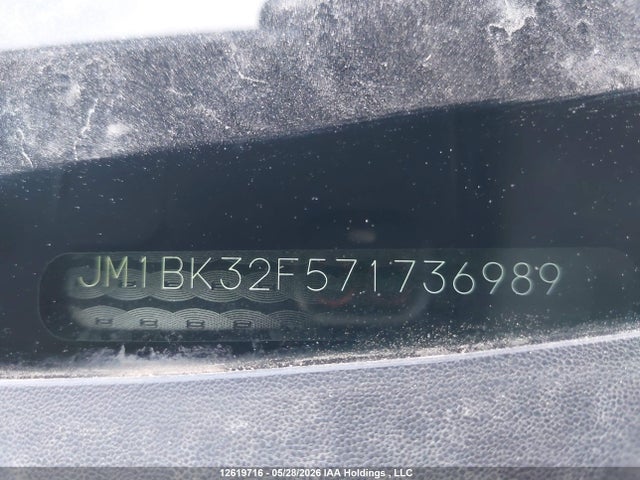 Aukcja sprzedaży 2007 Mazda Mazda3 Gs/gx, vin: JM1BK32F571736989, numer aukcji: 12619716