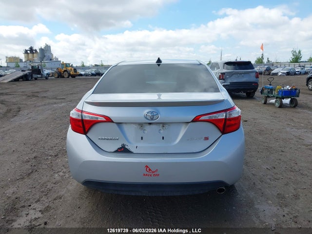 12619739 :رقم المزاد ، 2T1BURHE5GC617055 vin ، 2016 Toyota Corolla مزاد بيع
