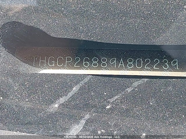 Продаж на аукціоні авто 2009 Honda Accord Ex-l, vin: 1HGCP26889A802239, номер лоту: 12619754