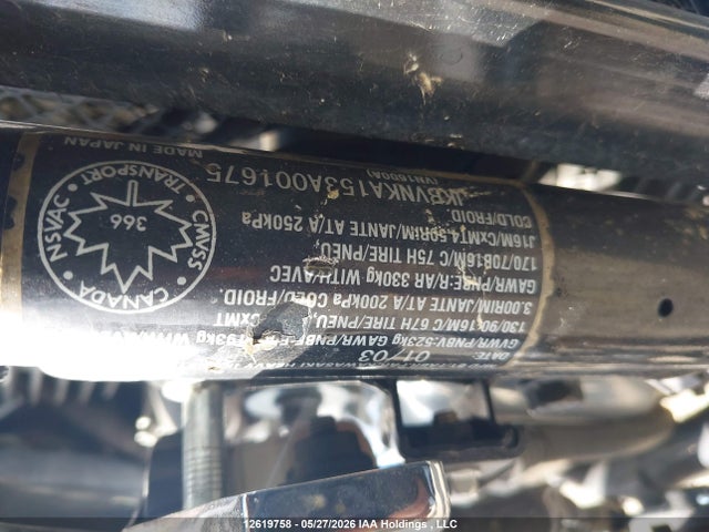 Aukcja sprzedaży 2003 Kawasaki Vn1600 A1, vin: JKBVNKA153A001675, numer aukcji: 12619758