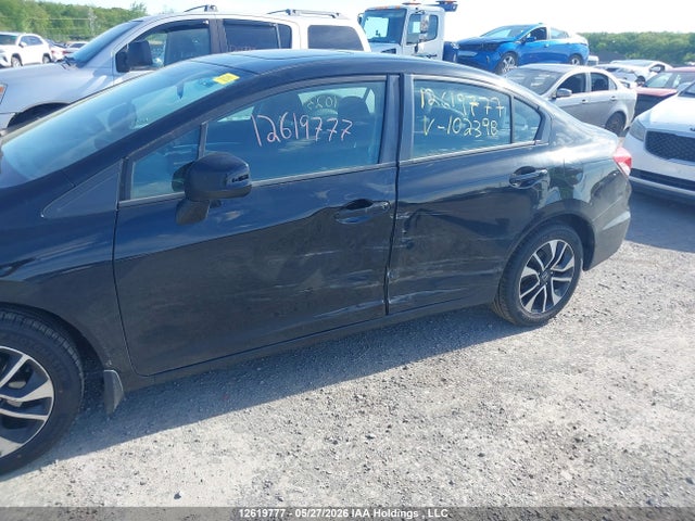 2013 Honda Civic Ex მანქანა იყიდება აუქციონზე, vin: 2HGFB2F57DH102398, აუქციონის ნომერი: 12619777