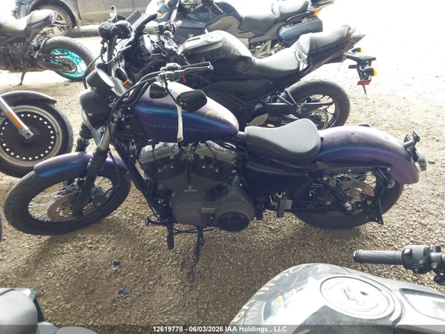 12619778 :رقم المزاد ، 5HD1CZ3A4AC412417 vin ، 2010 Harley-davidson Xl1200 N مزاد بيع