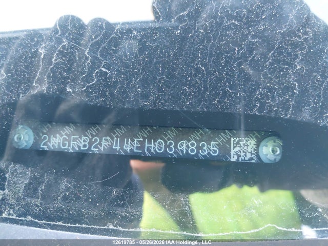 Aukcja sprzedaży 2014 Honda Civic Lx, vin: 2HGFB2F44EH039835, numer aukcji: 12619785