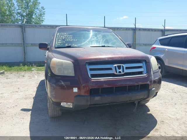 Продажа на аукционе авто 2007 Honda Pilot Ex-l, vin: 5FNYF186X7B015231, номер лота: 12619801