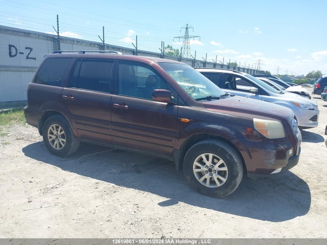 Продажа на аукционе авто 2007 Honda Pilot Ex-l, vin: 5FNYF186X7B015231, номер лота: 12619801