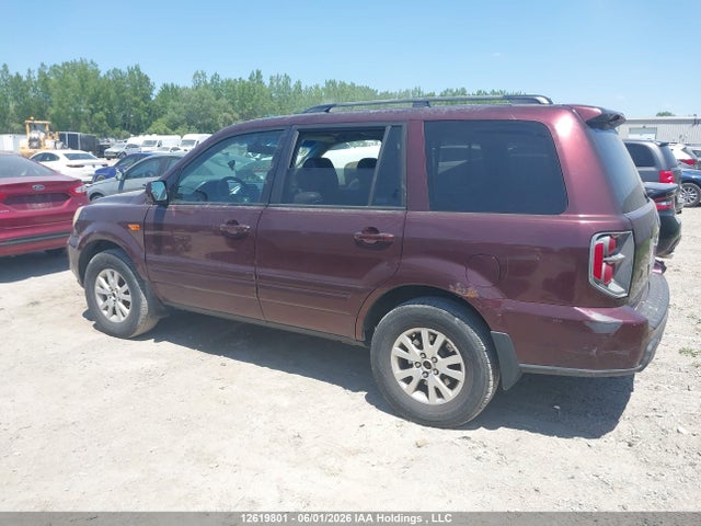 Продажа на аукционе авто 2007 Honda Pilot Ex-l, vin: 5FNYF186X7B015231, номер лота: 12619801