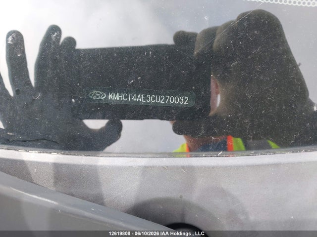 Продаж на аукціоні авто 2012 Hyundai Accent Gls/gs, vin: KMHCT4AE3CU270032, номер лоту: 12619808
