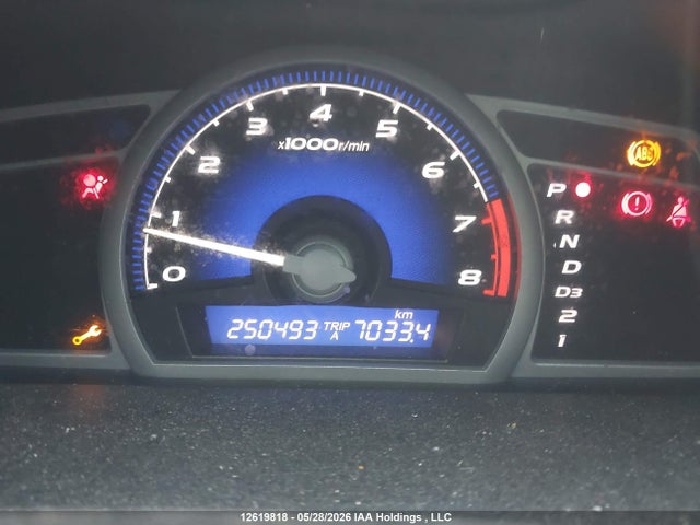 12619818 :رقم المزاد ، 2HGFG12698H008152 vin ، 2008 Honda Civic Lx مزاد بيع