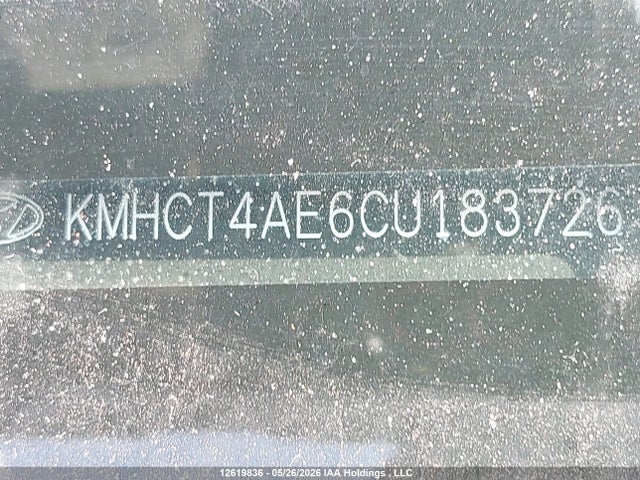 Auction sale of the 2012 Hyundai Accent Gls/gs, vin: KMHCT4AE6CU183726, lot number: 12619836