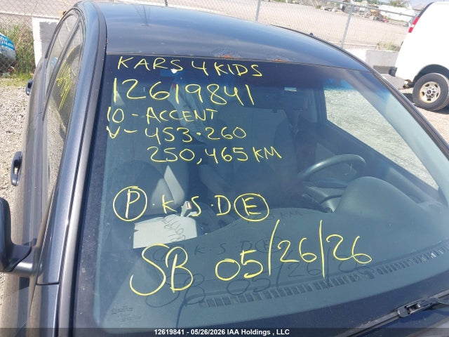 Auction sale of the 2010 Hyundai Accent Gls, vin: KMHCN4BC5AU453260, lot number: 12619841